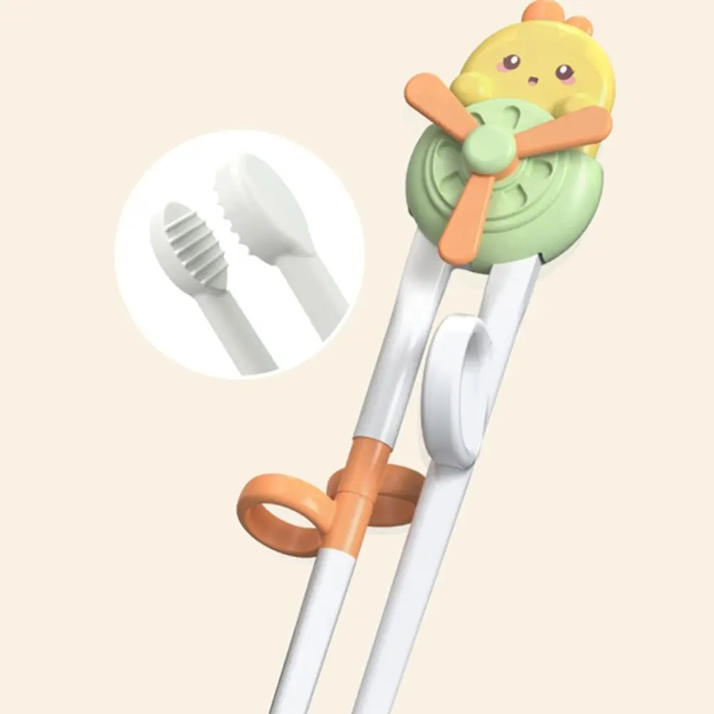 Koala Utensil Cartoon Anti-slip Baby Practice Helper Windmill Eating Training Tools Children Tableware Kids Learning Chopsticks