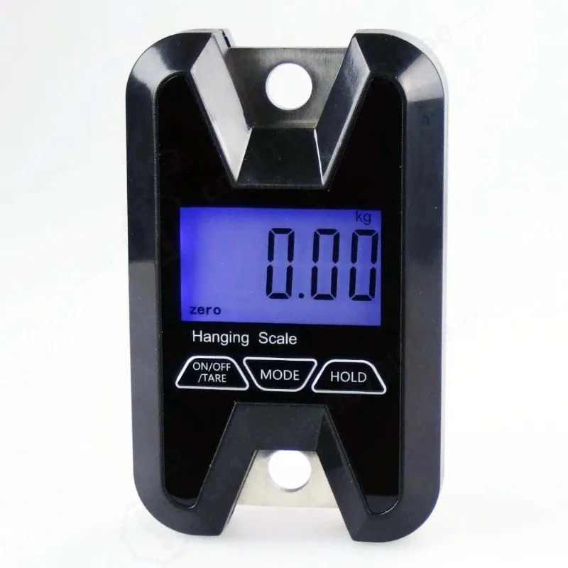 60KG/20g Portable Digital Crane Scale Industrial Weight Meter Peak Hold  LCD Heavy Duty Hanging Hook Scales Backlight