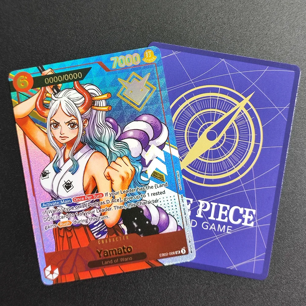 Hot Selling! One Piece Japanese Yamato Holographic Card - 2026 New Limited Edition, Collectible Anime Trading Cards
