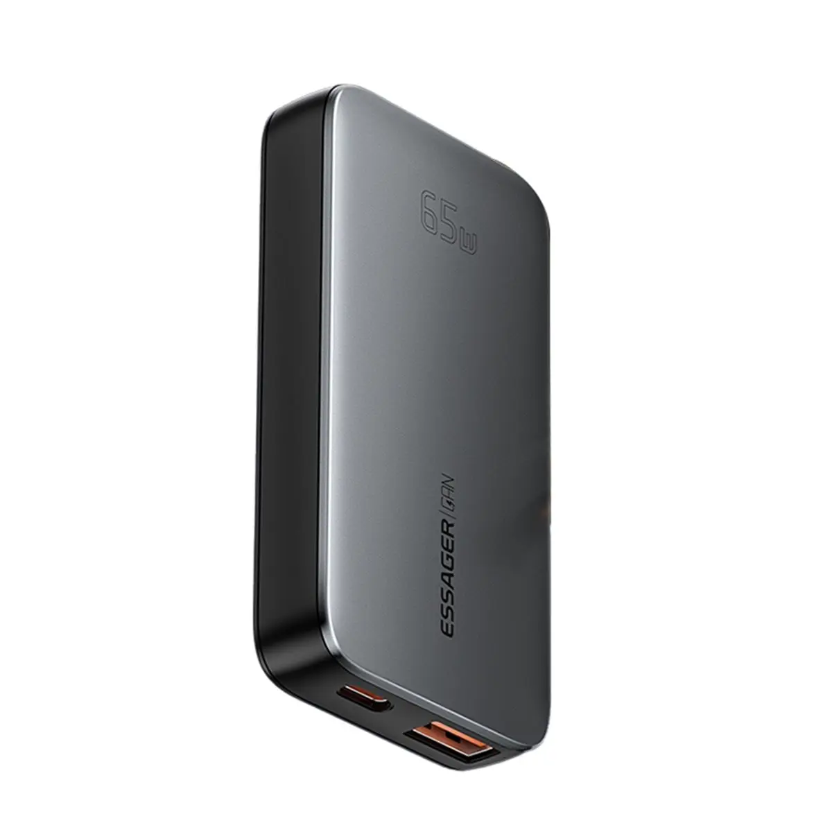 【Charger】 Ultra Thin 65W Travel Charger Quick Charge 4.0 PD3.0 Portable Type C Charger for Laptop EU Plug