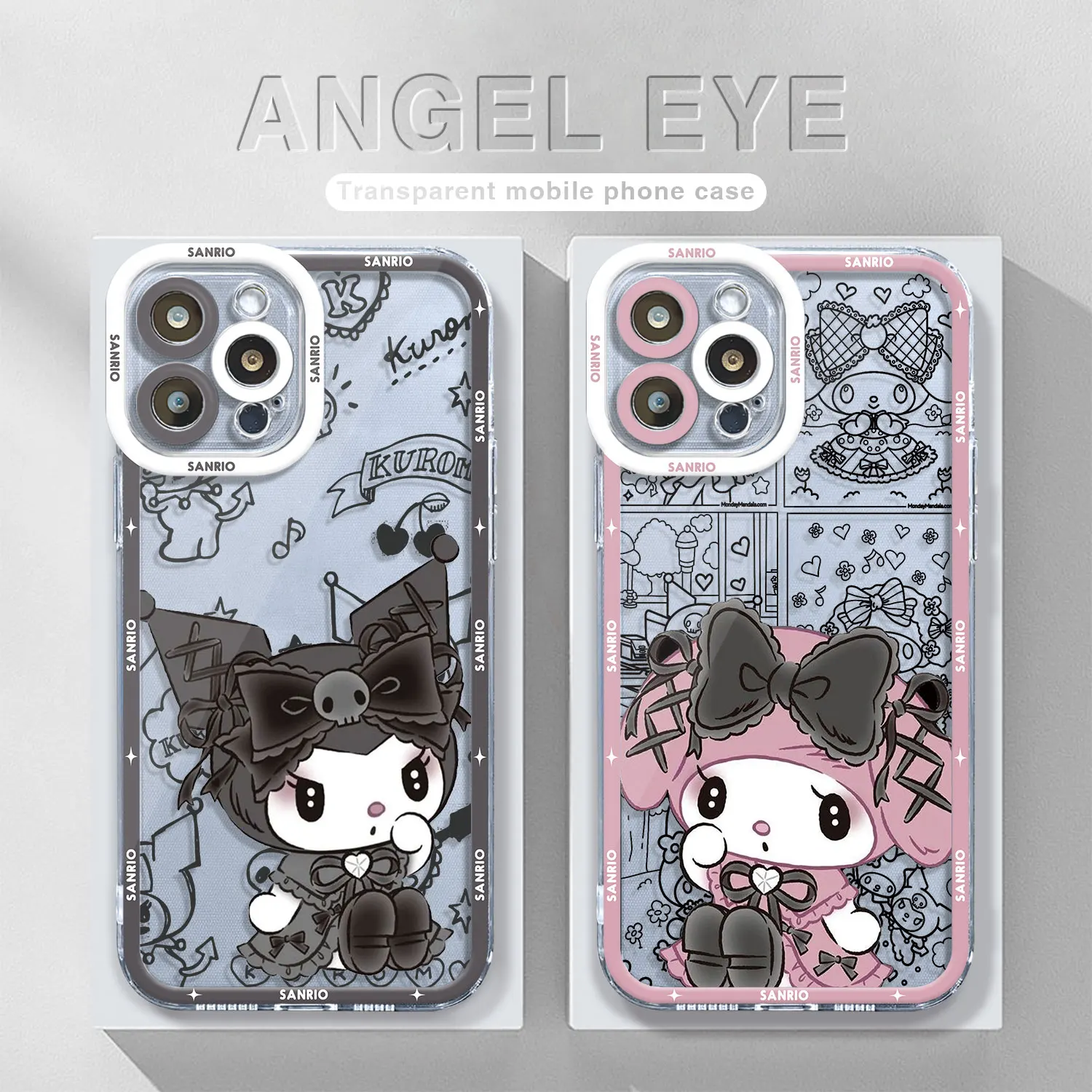 Hellos-Kittys Kuromis Melodys Phone Case For Tecno Spark Go 30C 10 Camon 30 20 19 Pova 6 5 4 Pro itel S23 A70 4G 5G Clear TPU