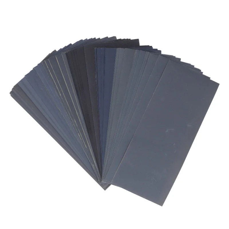 

Набор из 90 штук водостойкой наждачной бумаги с карбидом кремния, зернистость от 400 до 3000, для полировки и шлифовки