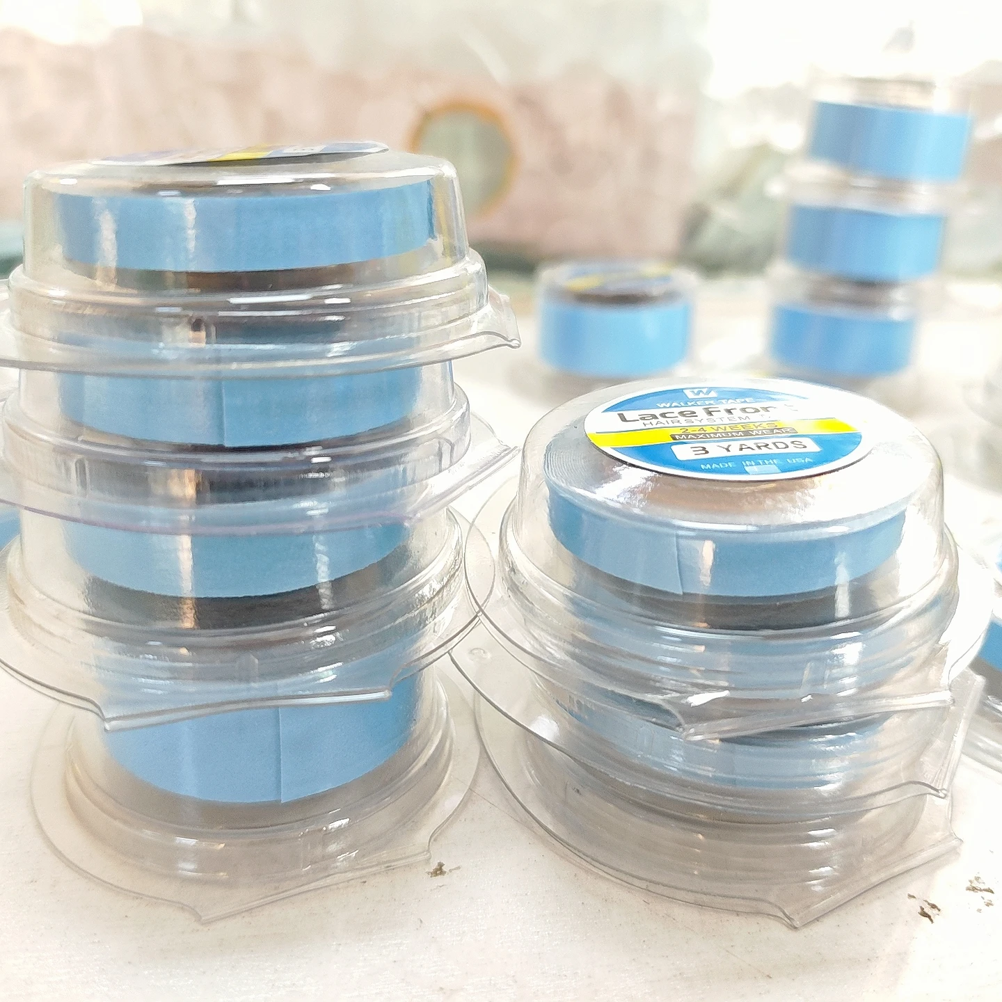 Hair System Tape Double Side Walker Tape Ultra Hold Hair Extension Tapes For Lace Closure 3/12/36Yards Lace Front Wig Glue