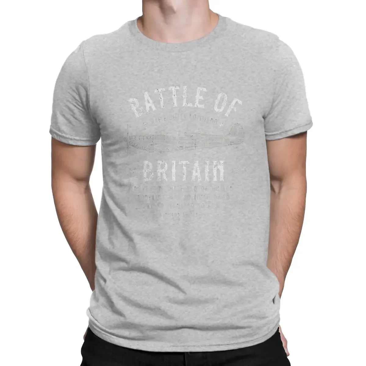 Battle of Britain Hip Hop TShirt Newest Stuff For Adult new in tops & tee shirt homme Airplane Lover Leisure TShirt Round Collar