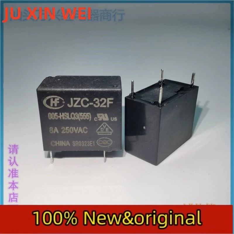 10PCS Hongfa Relay HF32F-009-HSLQ3 One set of normally open 4-pin 8A250VAC high sensitivity and high load type