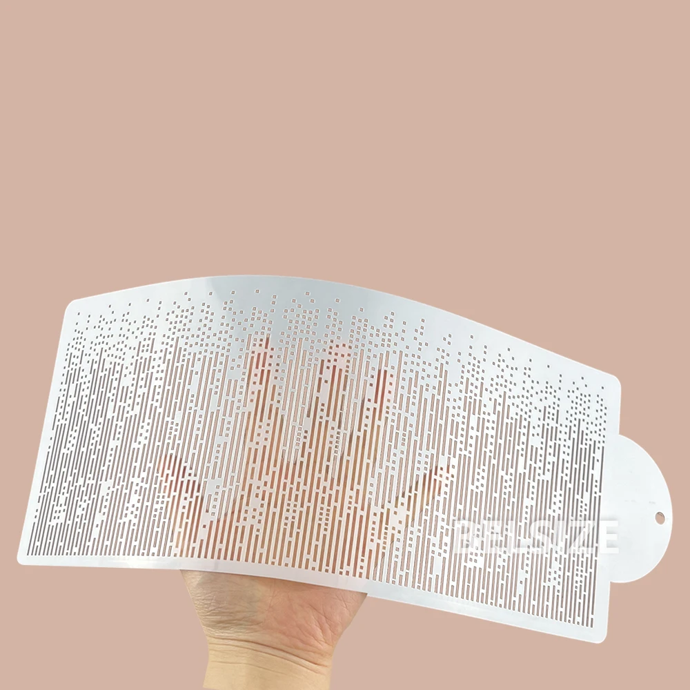 Cake Decorating Stencils Templates Floral Stencil Wedding Cake Lace Boder Fondant Mesh Stencil Spray Flora Molds Pastry Tools