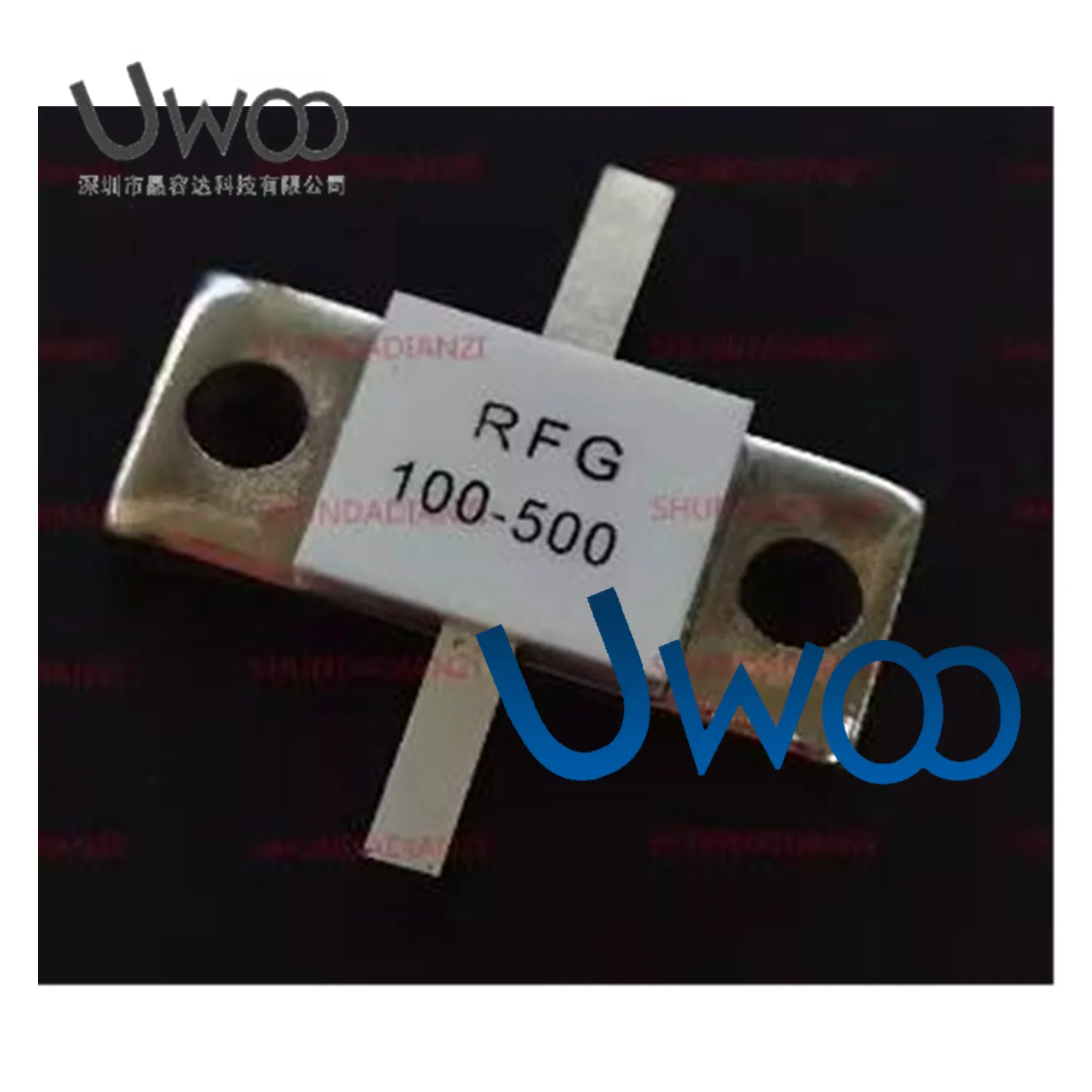 Resistor Rf rfg100-500 rfg 50-500 rfg50-500 500 w 50 ohms 500 w 50r, resistor de carga fictícia, pino duplo, 1 pcs/lot
