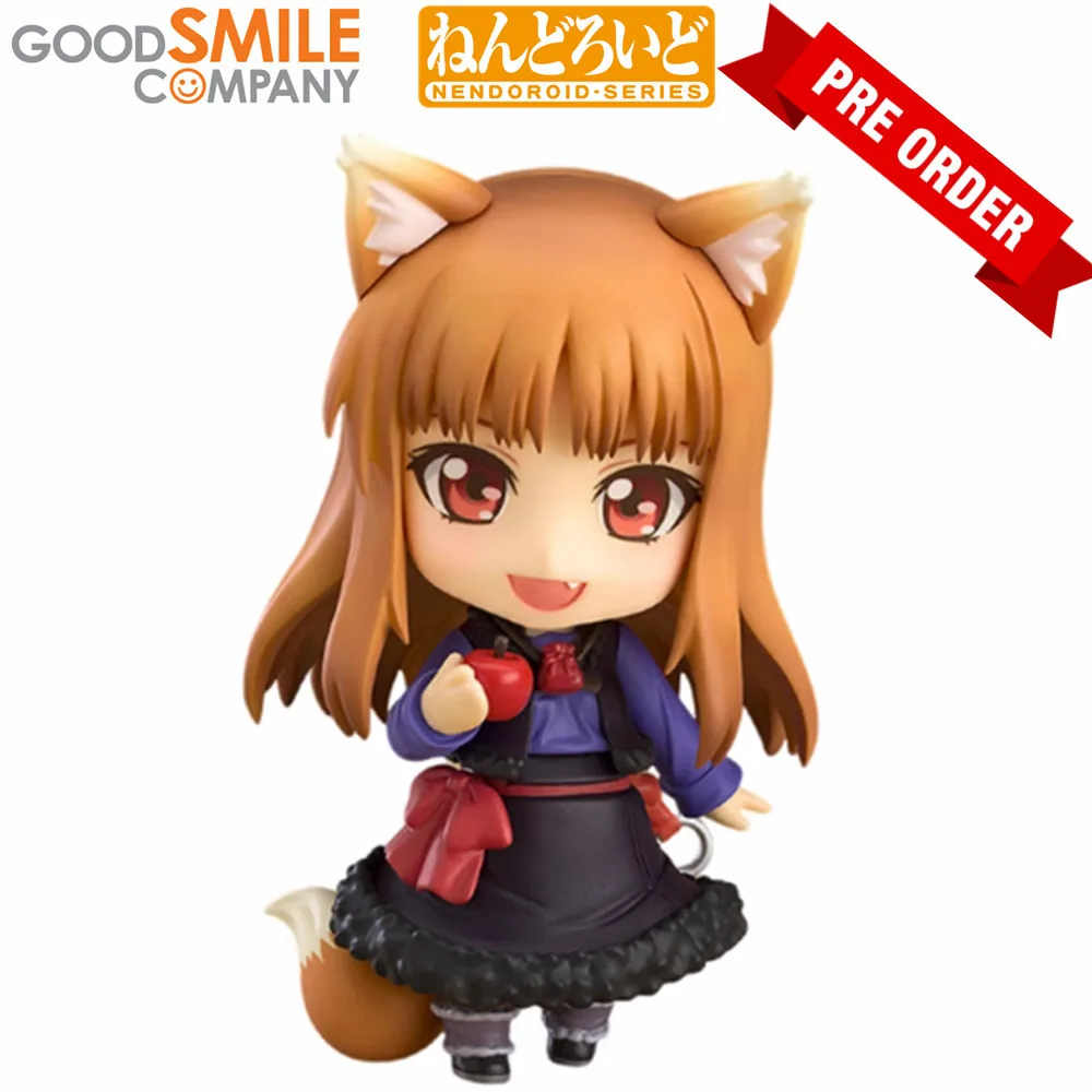 

Original Anime Figure Doll MERCHANT MEETS THE WISE WOLF Holo Action Figurine Kwaii Q Ver. Doll PVC Collection Birthday Gift