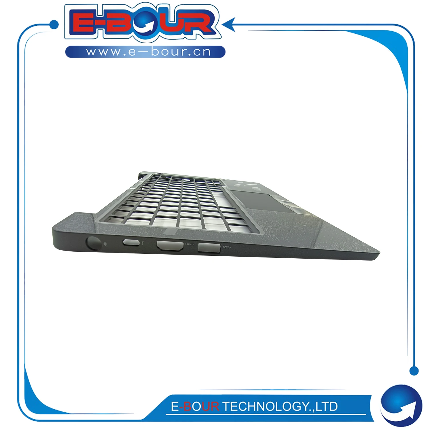 Latitude 7300 E7300 02D5J2 노트북 상단 커버 하우징 C 쉘 상단 케이스(터치패드 키보드 베젤 제외)용 노트북 팜레스트 New