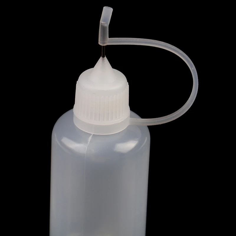 30ml 5 sztuk plastikowy aplikator kleju DIY igła butelka do wyciskania do telefonu PCB czyszczenie narzędzia do naprawy spawania
