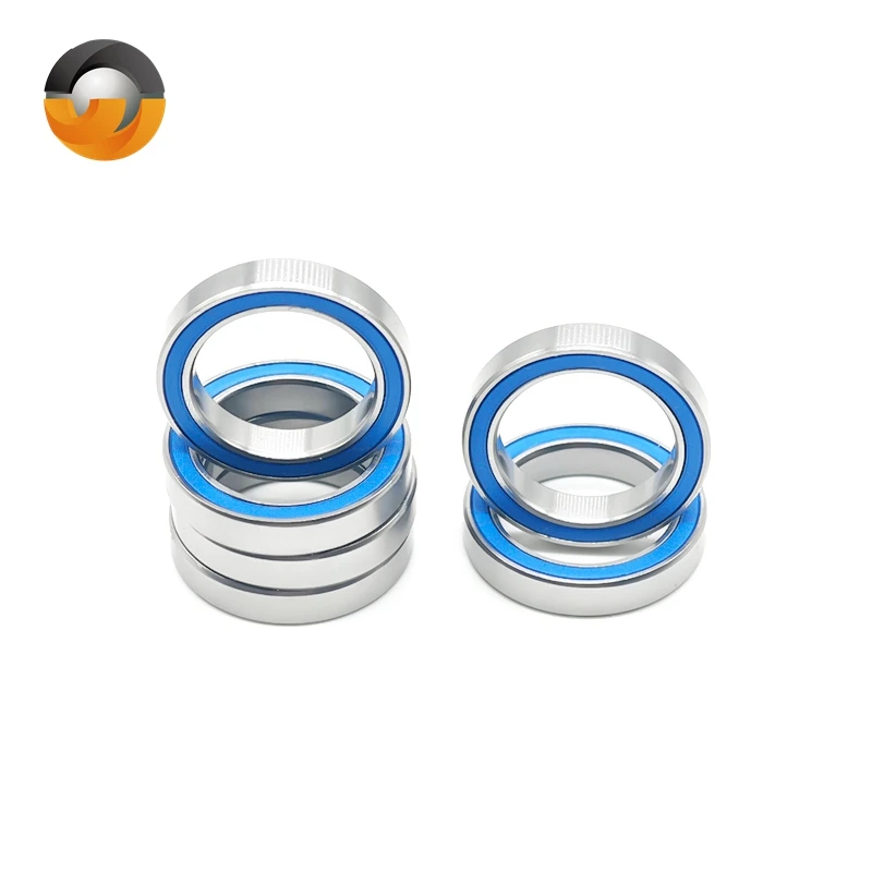 10 PCS de rolamentos 6702RS ABEC-7. Substituição universal para séries 67, 68, 69 e MR, equipada com vedações azuis para modelos RC.