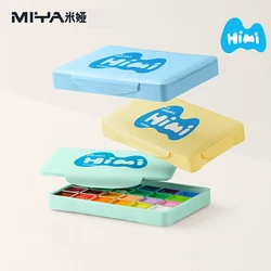 HIMI Jelly Gouache Paints Set гуашь Washable 18/24 Colors 30ml гуашь для рисования Non-Toxic Gouache Art Supplies for Kids Adult