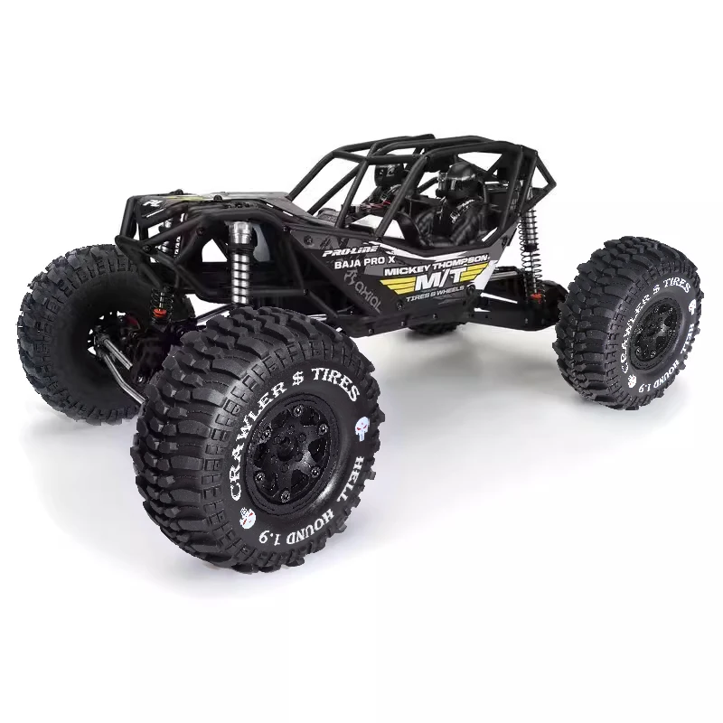 إطارات زاحفة 1.9 RC 1/10 إطارات مطاطية صخرية لسيارة زاحفة RC 1:10 CC01 TRX4 محوري SCX10 II RC4WD Gen8 1.9 "محور Beadlock