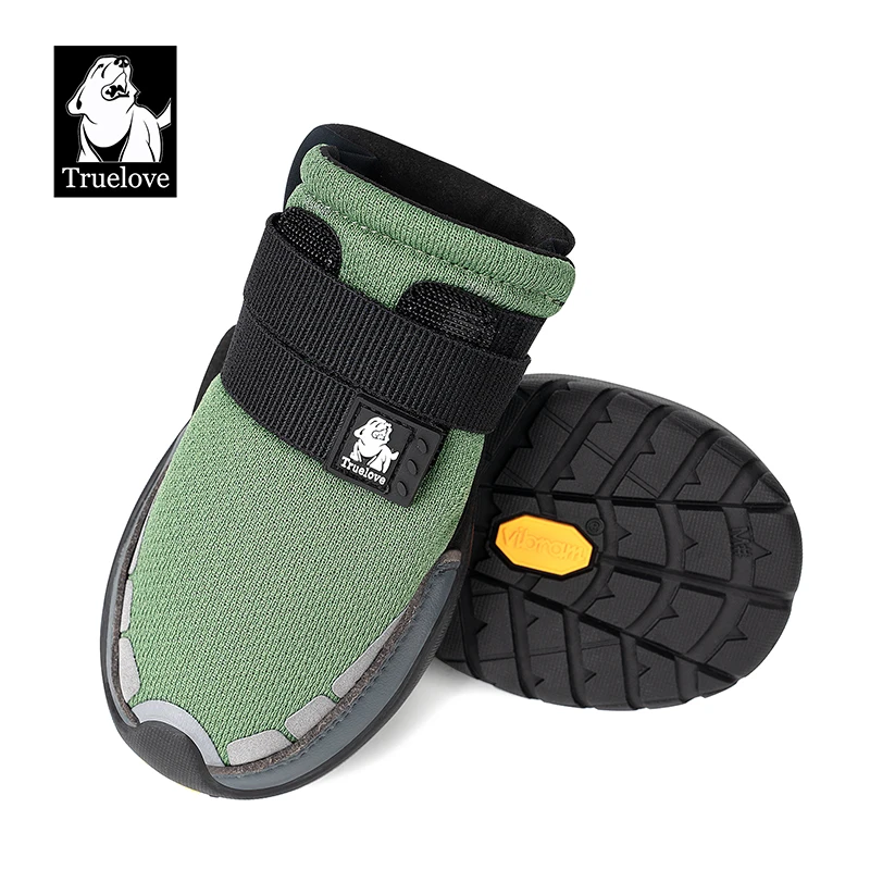 Truelove Huisdierschoenen Vibram Zool Reflecterend Duurzaam Antislip Zacht Mesh Nylon Comfortabel Buiten NIEUW 2/4 stuks Training TLS4862