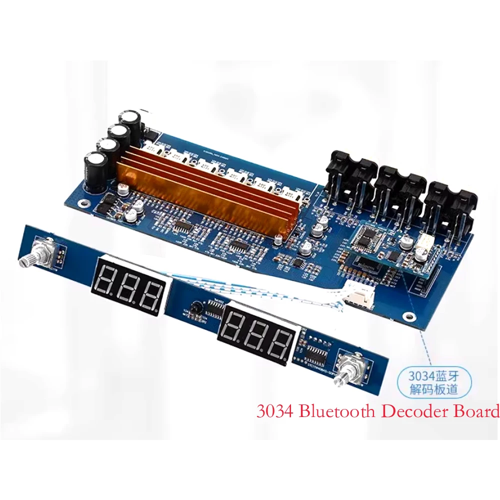 TPA3116 5.1-Channel HIFI High-Power Digital Remote Control Volume Control Amplifier Board Bluetooth 5.1APTX