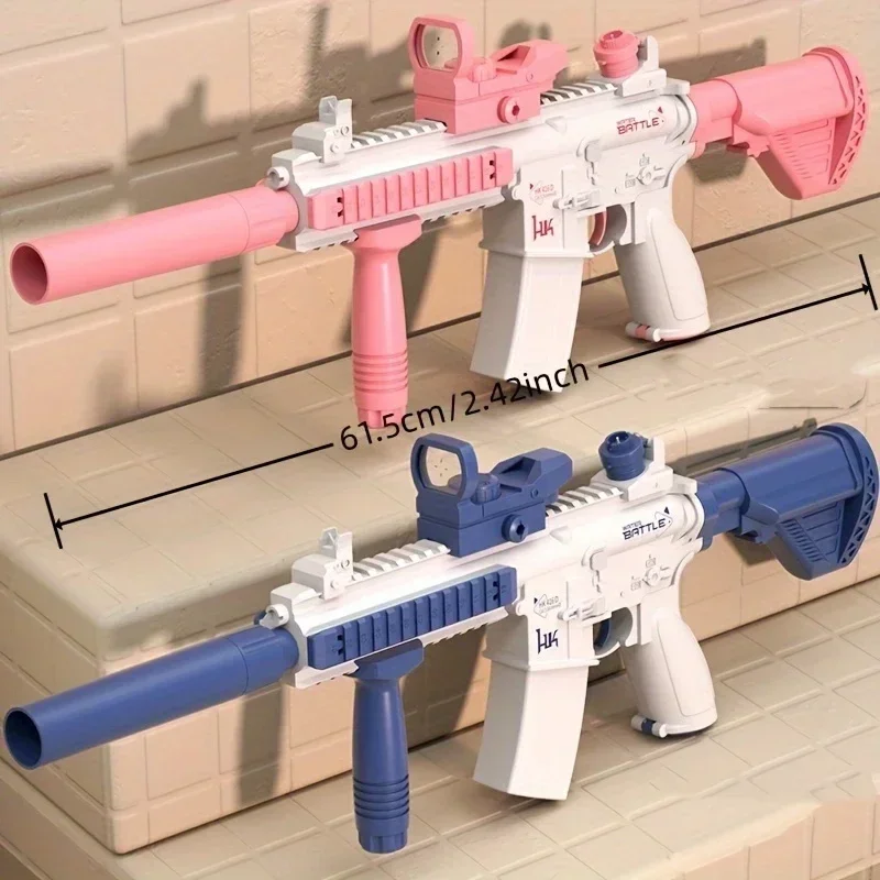 New Trend Water Gun Fashion Electric Pistol Shooting Toy Adults Full Automatic Summer Outdoor Fun Toys for Children Party Gift