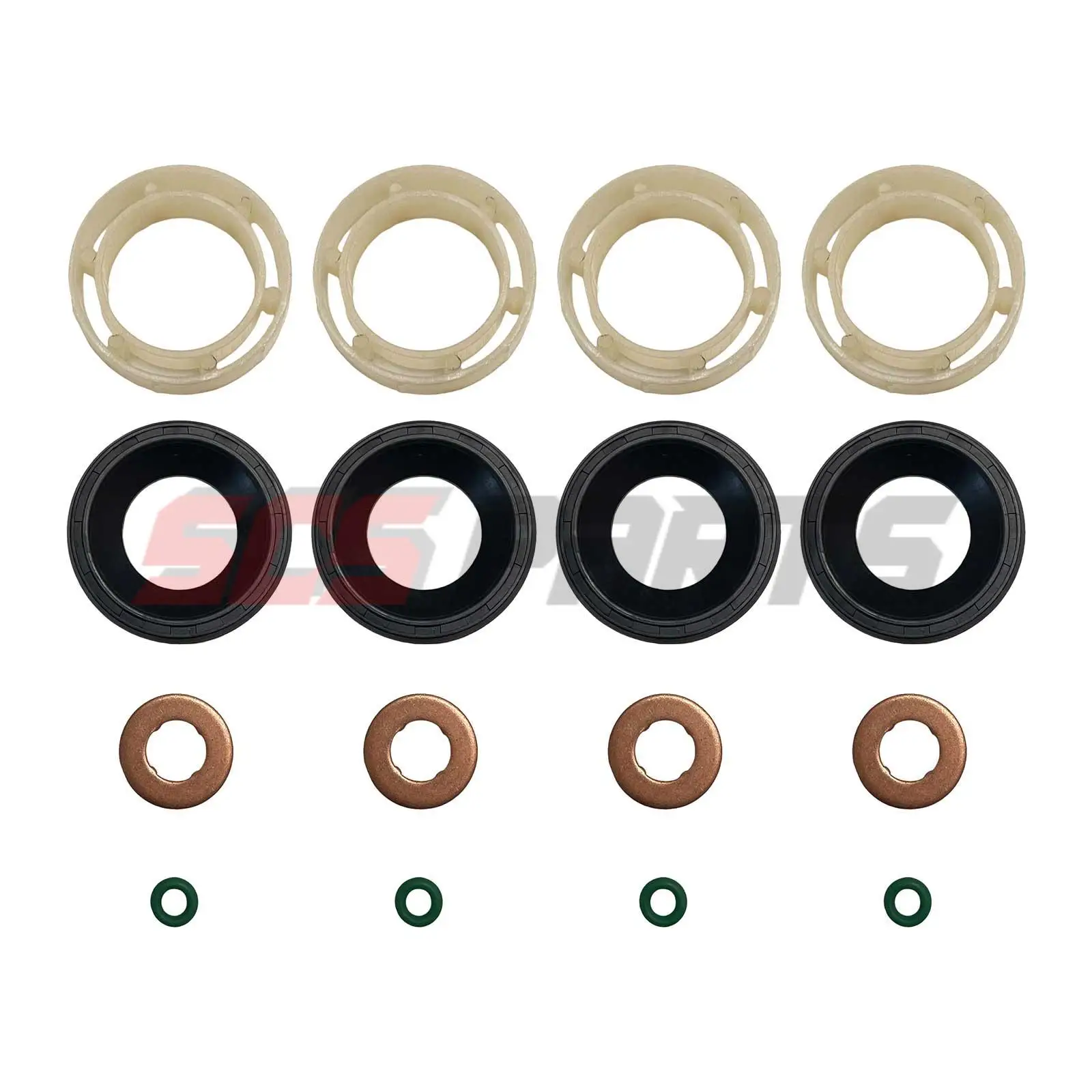 

Injector Seal Kit 198299 1982A0 For Citroen Peugeot Dv6 1.6 Hdi 1609848280