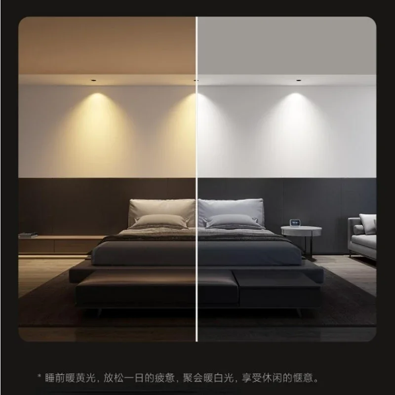 Xiaomi Mijia LED Spotlight Bluetooth Mesh Version Dimmable Recessed Indoor Ceiling Lamp Smart Mi Home APP Light for Living Room