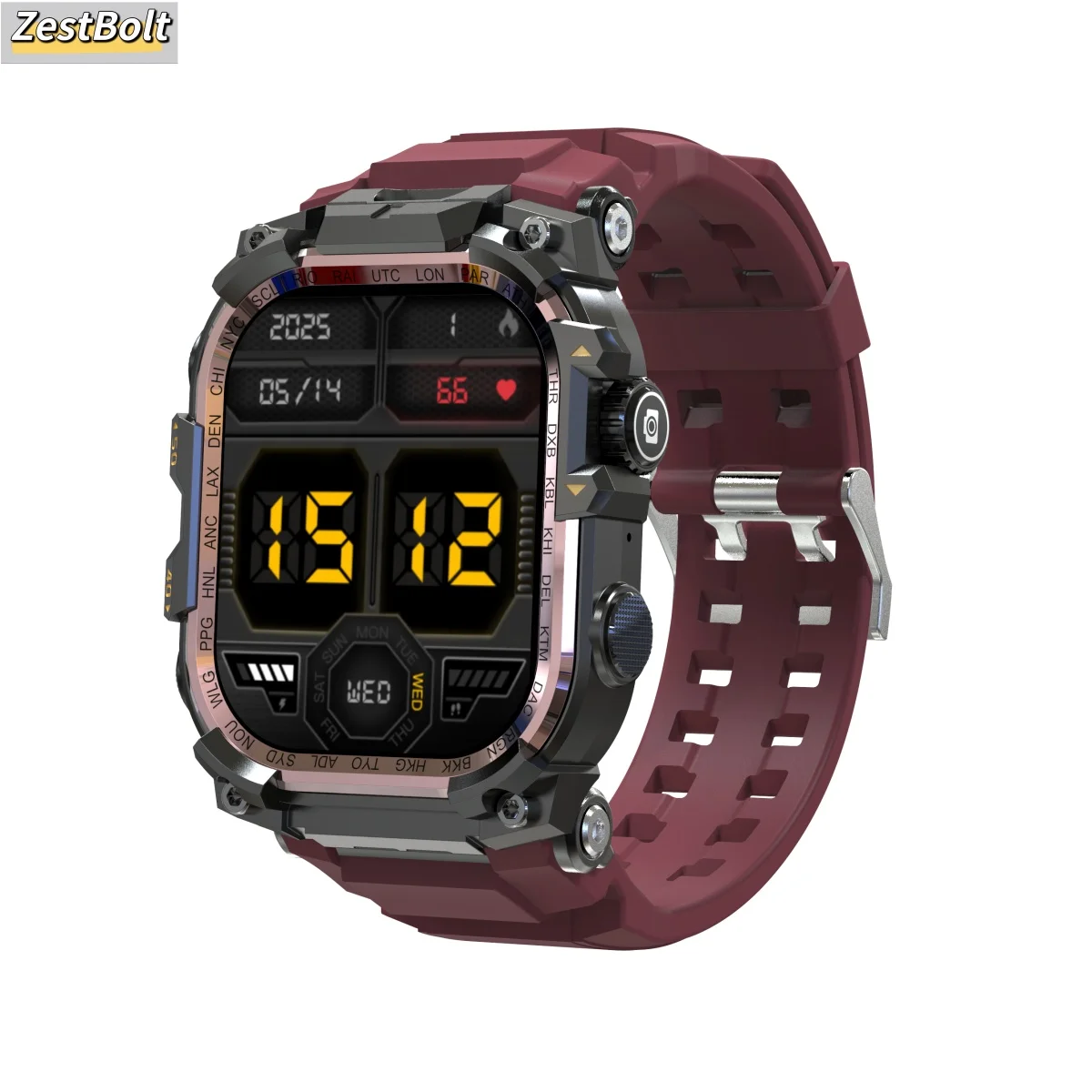APPLLP 7 MAX Smartwatch 4G SIM Volledig netwerk Android OS GPS WiFi 2,06 inch roterende camera 32 GB RAM 256 GB opslag Nieuwste model