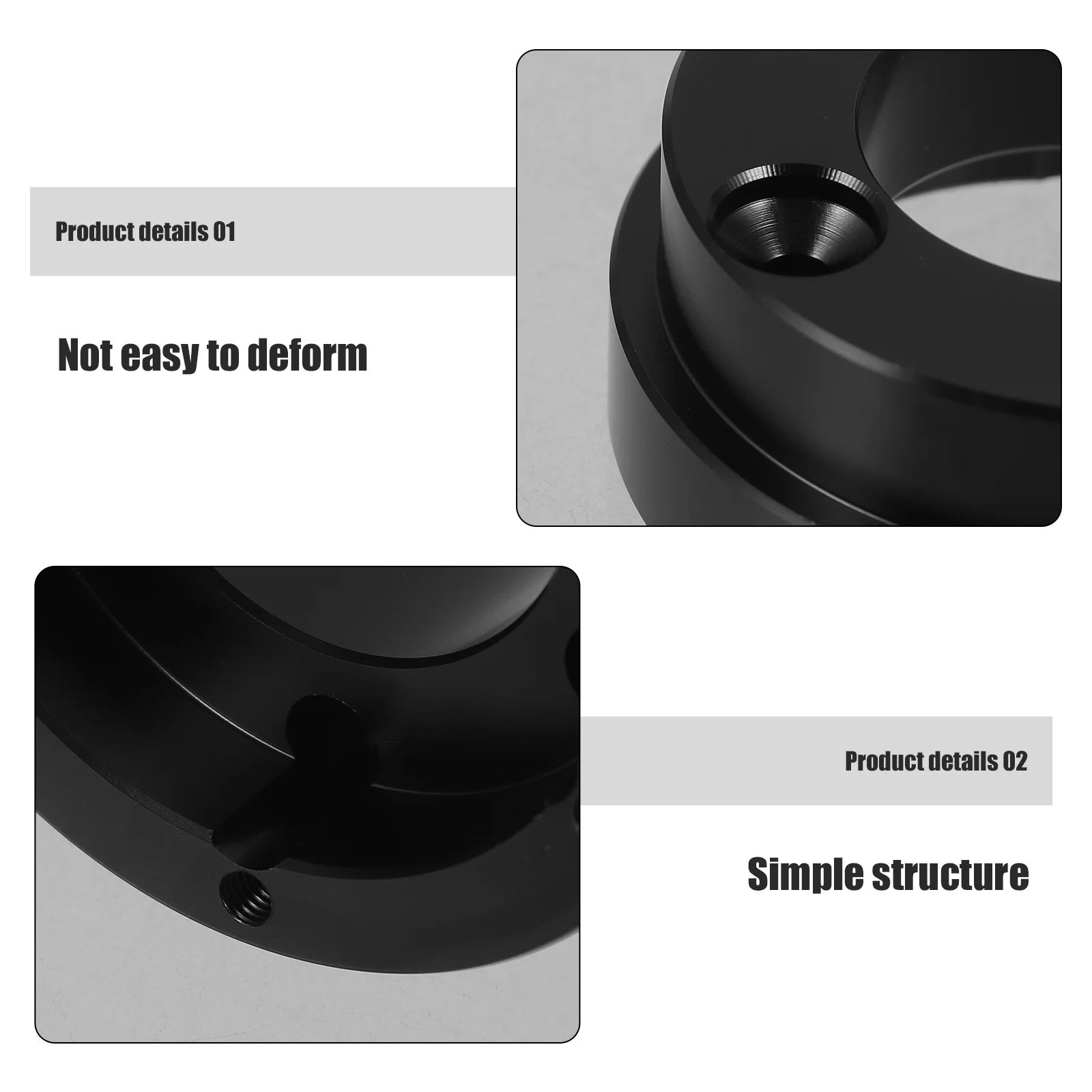 

1Set Steering Wheel Adapter Plate Racing Car Riser Enhance Easy Install Steering Wheel Adapter