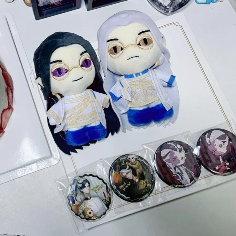 

Limited Edition Identity V Black & White Plush Toy Pendant Official Birthday Gift Collectible Stuffed Animal from Japanese Game