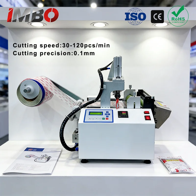 IMBO PVC film sealing and cutting machine, fully automatic hot press sealing and cutting bag making machine