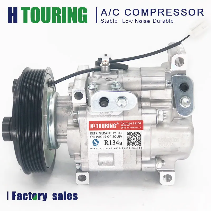 AC Air Conditioning Compressor For Mazda 3 6 1.6/1.8/2.0/2.3 H12A1AS4EY H12A1AX4EY BBP261450 BBP2-61-450 BBP2-61-450A BBP261450A