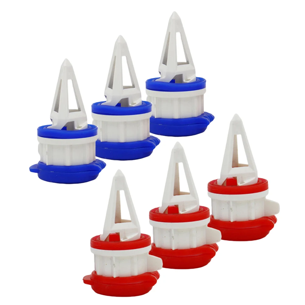 

6pcs Drink Deflector Bottle Pourers Spouts for Bartending Milk Carton Boxed Juice Yogurt Dispenser Spillproof Practical