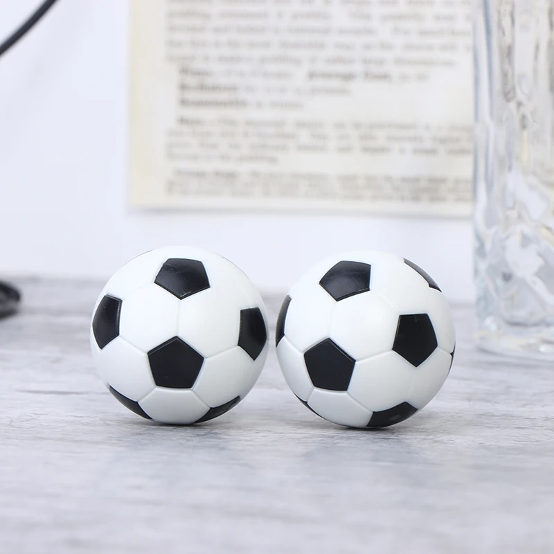 2 Stuks Hars Tafelvoetbal Indoor Games Fussball Voetbal 36Mm Games