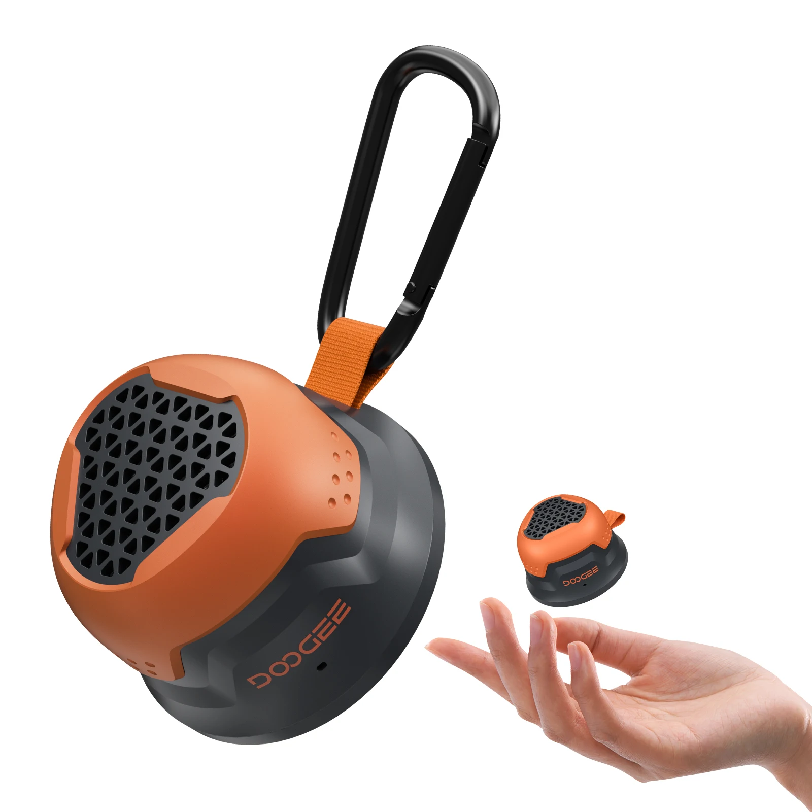 DOOGEE SnapBeat draadloze mini magnetische Bluetooth-luidspreker IP66 waterdichte draagbare thuiscamper buiten Bluetooth kleine luidspreker