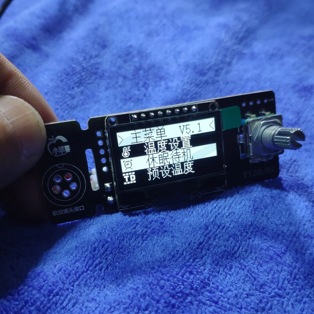 Imagem -04 - Placa de Controle T12 0.96 Display Oled Jbc245 210 936 Controlador de Estação de Solda de Ferro de Solda Elétrica Digital f 12v 24v Hakko
