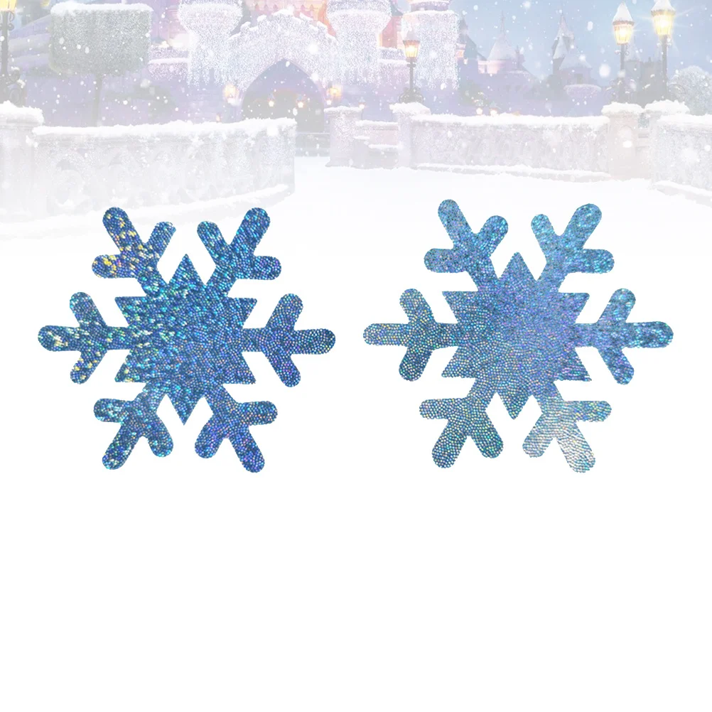 10 pares de adesivos de peito de floco de neve autoadesivos confortáveis e seguros pastéis de peito adesivos decorativos de festa feminina