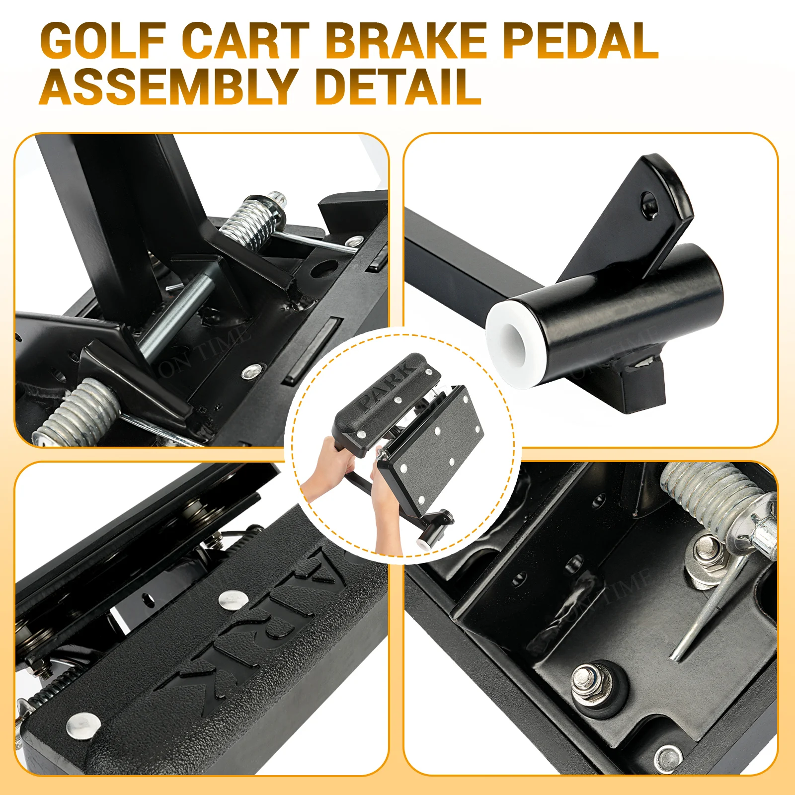 Golf Cart Brake Pedal For EZGO Gas & Electric & Medalist & TXT 1994-up Model 70690-G01 70690G01