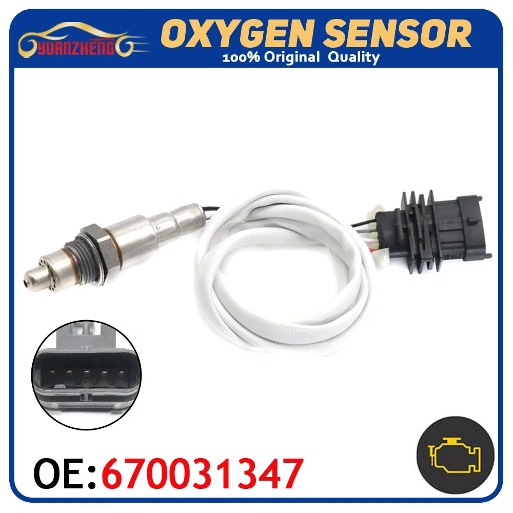 Car Air Fuel Ratio Lambda O2 Oxygen Sensor 670031347 Fit For Maserati Quattroporte Levante Ghibli 3.0 V6 4WD S Q4 Sedan 4-Door