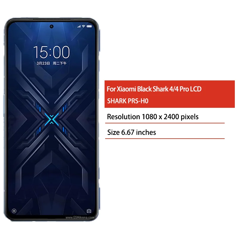 Super AMOLED for Xiaomi Black Shark 4 /4 ProLcd Display Touch