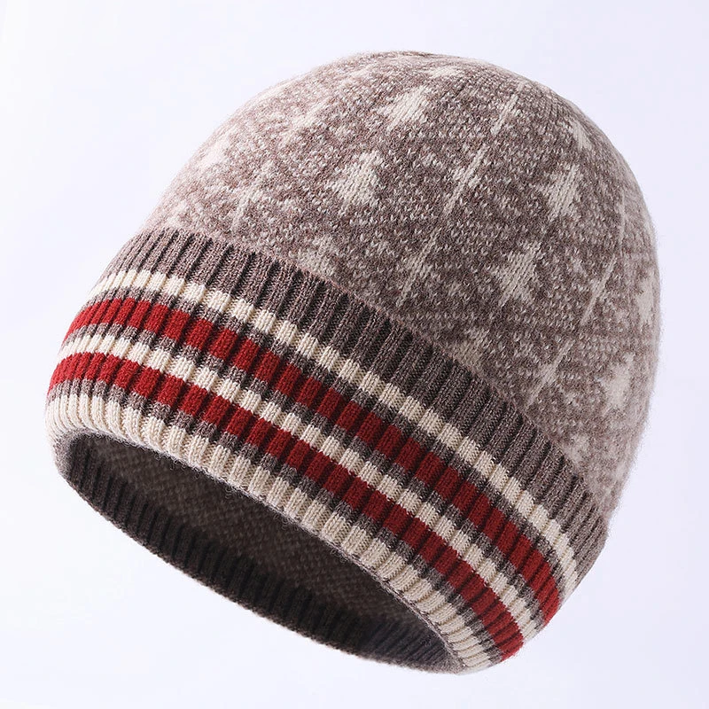 

Hat Men Beanie Winter Wool Knit Autumn Warm Soft Skiing Accessory For Cold Weather Sports Outdoor Holiday Luxury