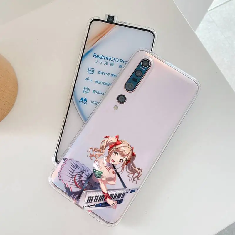 MaiYaCa Bang Dream Phone Case For Redmi Note 5 7 8 9 10 A K20 pro max lite for Xiaomi 10pro 10T