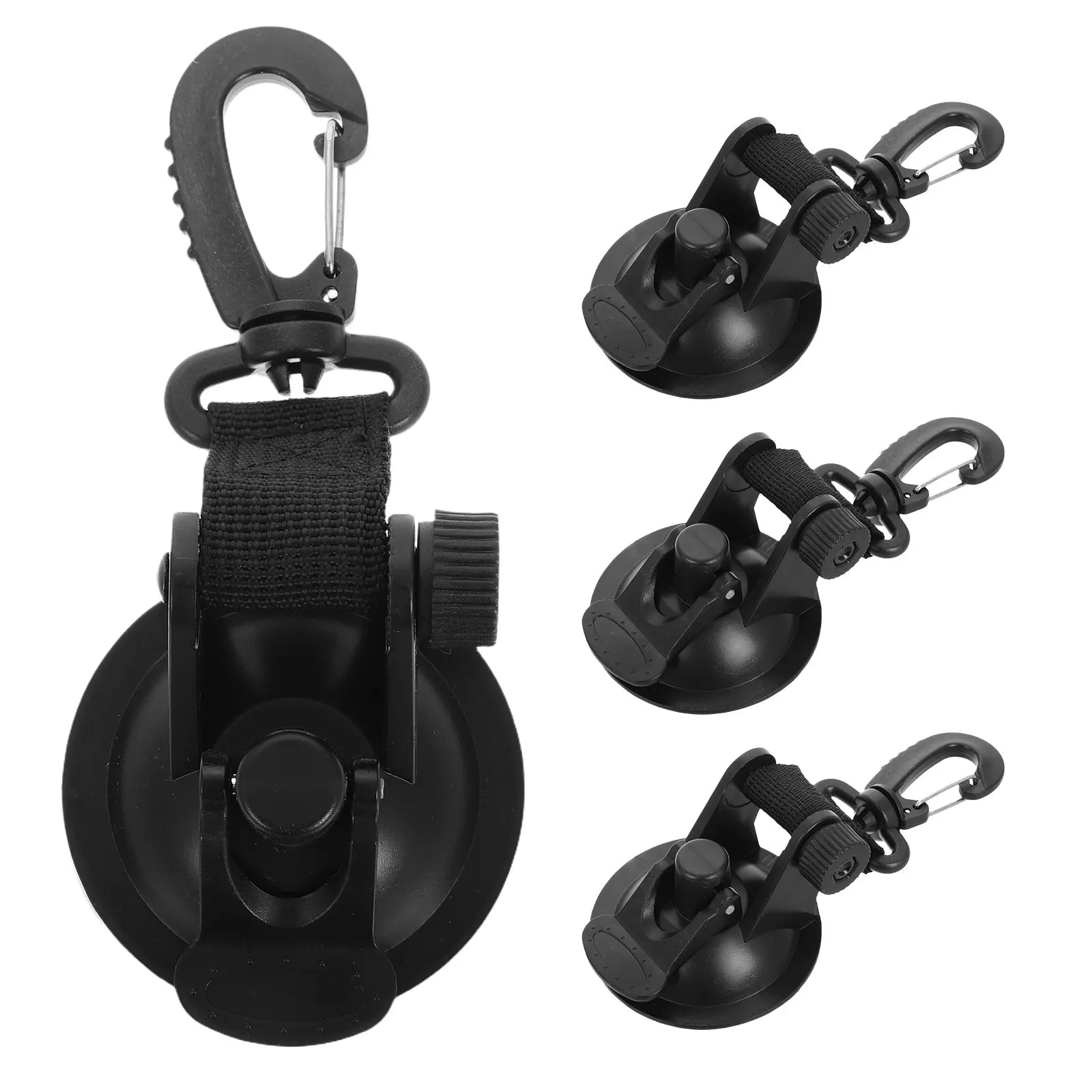 4 pcs Car Awning Cup Heavy Duty Tie Down Anchor Camping Canopy Suv Minivan Trailer Outdoor Travel Waterproof Durable Plastic