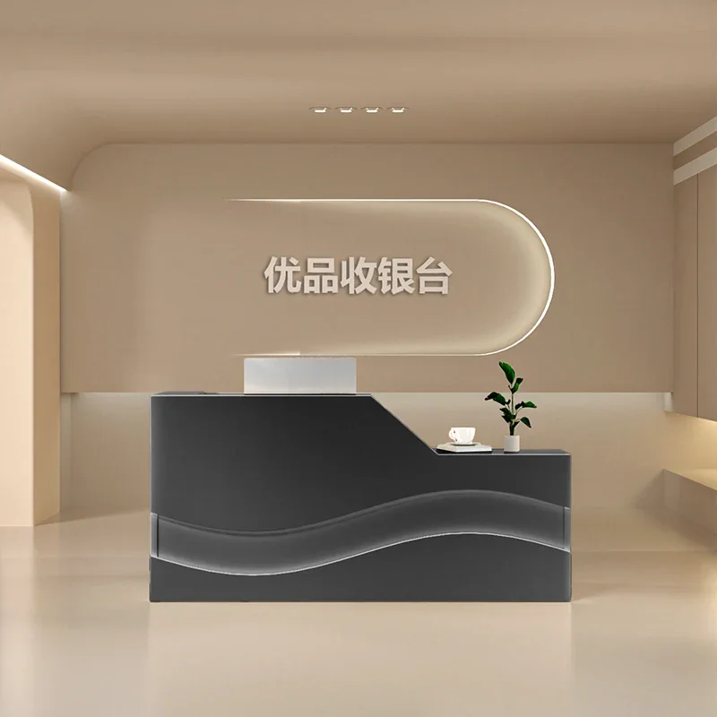 

Скандинавская стойка регистрации, салон красоты, магазин чая с молоком, касса, современный свет, роскошная высококачественная стойка компании, барный стол для дома