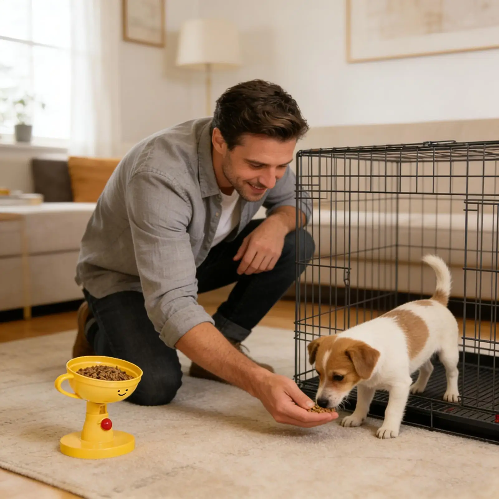 

Посуда для кошек Приподнятая 5-уровневая регулируемая высота Маленькая нескользящая посуда для корма для кошек и миска для воды для еды стоячей еды Вода