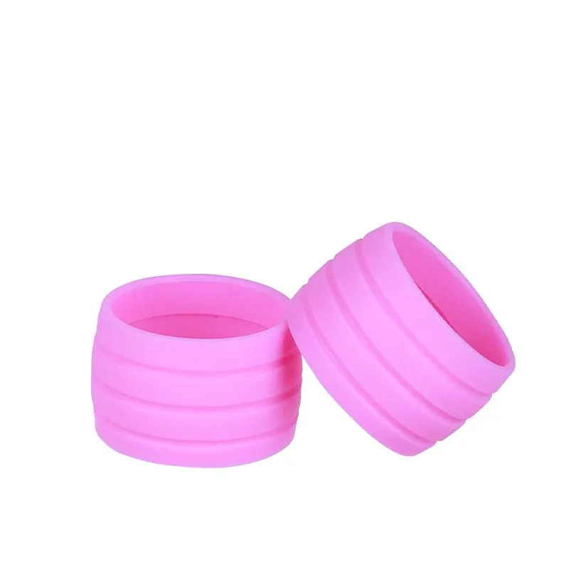 2 stücke Straße Fahrrad Lenker Strap Band Befestigung Silikon Ring Anti-Slip Gummi Hülse Schlaufen Hohe Elastische Lenker Band feste Ring
