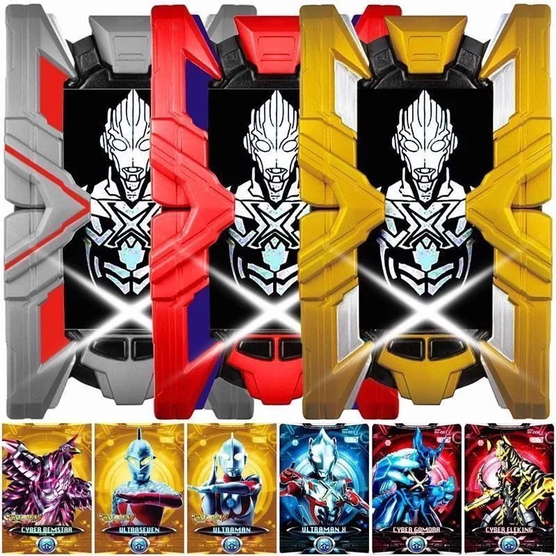 Ultraman Anime Cartoon Zubehör Xio Terminal Ultraman X Oozora Daichi Cosplay Requisiten Charakterkarte Geburtstagsgeschenk Spielzeug