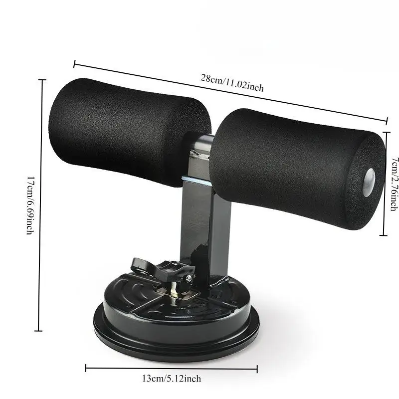 Suction Cup Sit Up Assist Device Abdominal Muscle Retraction Training Curl Equipment