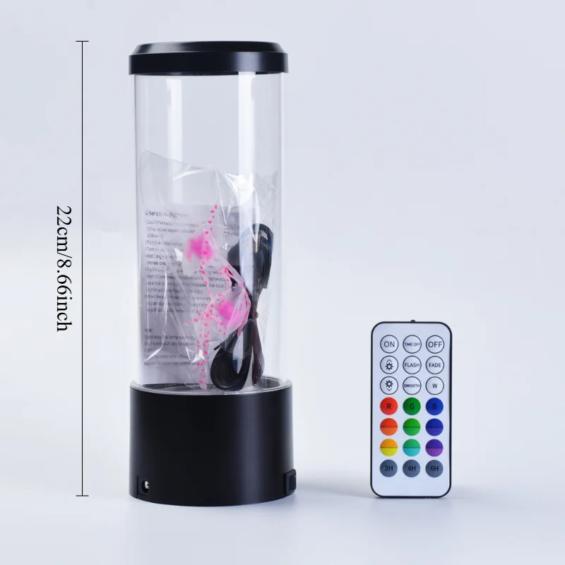 تغيير لون قنديل البحر مصباح Usb/بطارية تعمل بالطاقة الجدول ضوء الليل الأطفال هدية ديكور غرفة نوم المنزل بنين بنات هدايا عيد الميلاد