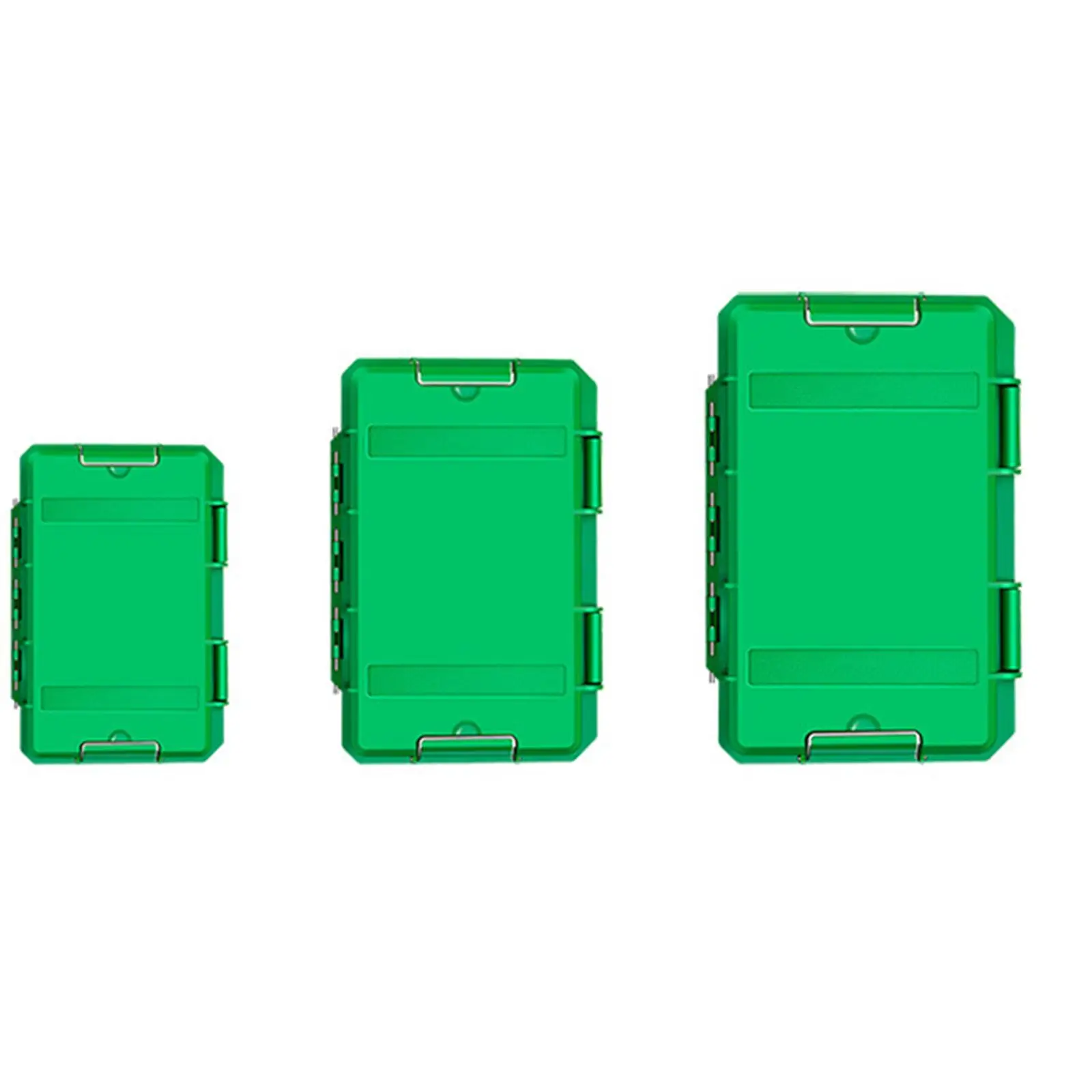 Portable Waterproof Storage Box Plastic Protective Hard Case with Latch and Hinges for Precision Instruments and Tools