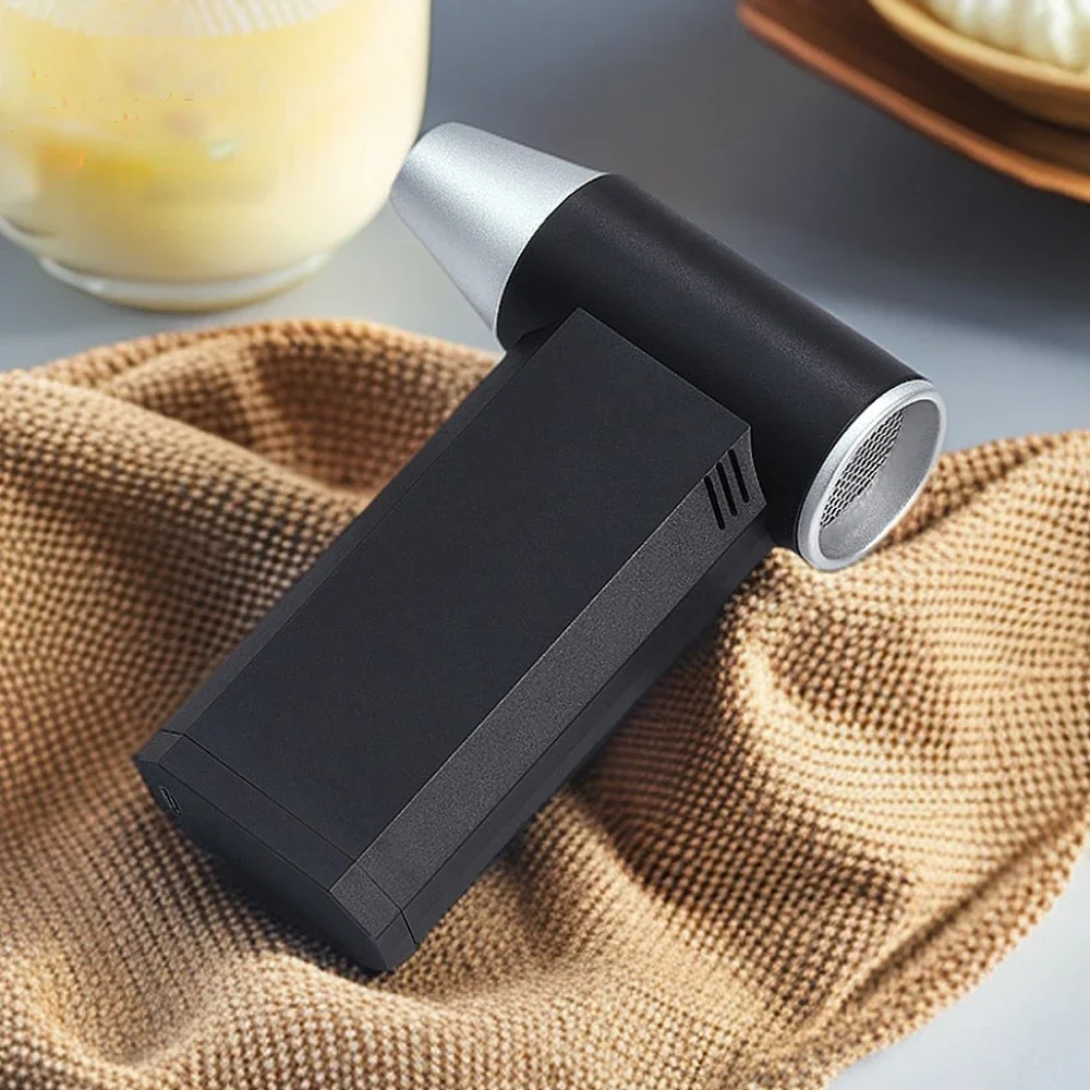 

Ультра портативный перезаряжаемый высокоскоростной вентилятор с 3 регулируемыми скоростями Type-C для сушки домашних животных в кемпинге и чистки машин 35 м/с