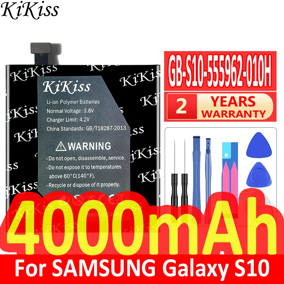 

4000mAh KiKiss Powerful Battery GB-S10-555962-010H (Japanese version) For SAMSUNG Galaxy S10