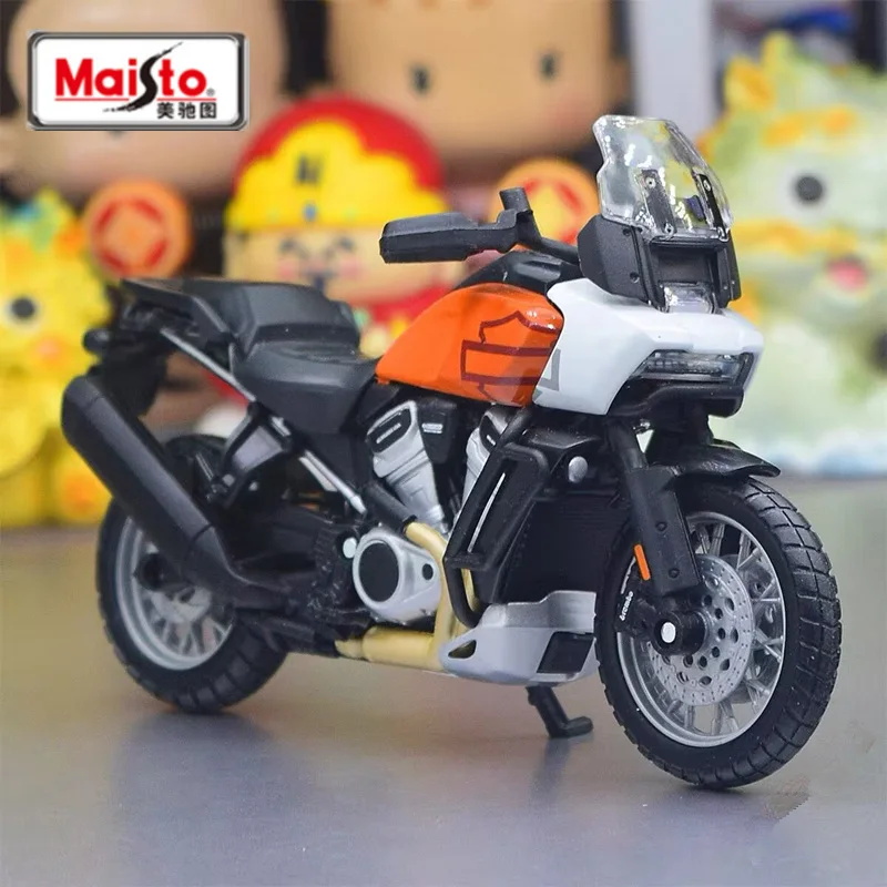 

Maisto 1:12 Harley Davidson Pan America 1250, спортивная модель мотоцикла из сплава, литая под давлением модель мотоцикла для уличных гонок, детские игрушки в подарок