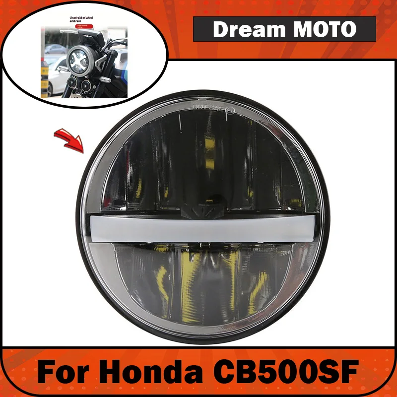 【Premium】For Honda CB500SF Super Four modified 5.75-inch headlight assembly x retro LED round headlights