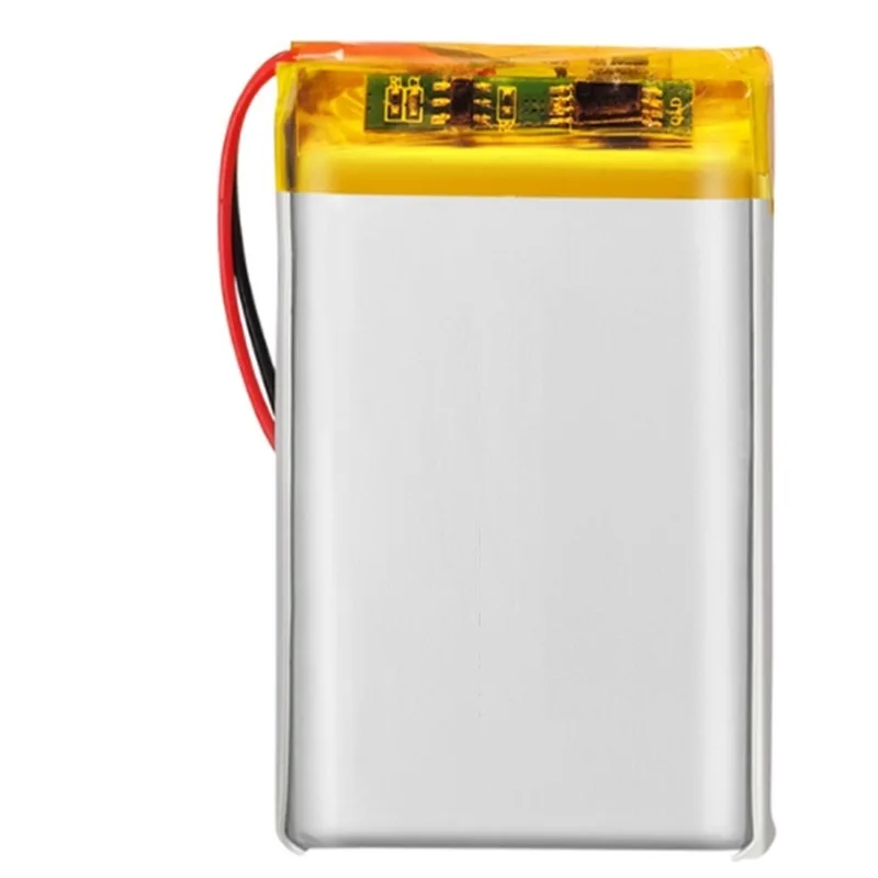 

2Pcs 523450 Polymer Battery 3.7V 1000mAh Cell Phone Speaker DVR A-CLASS MP3 GPS MP4 Video Recorder Lithium Rechargeable Bateria